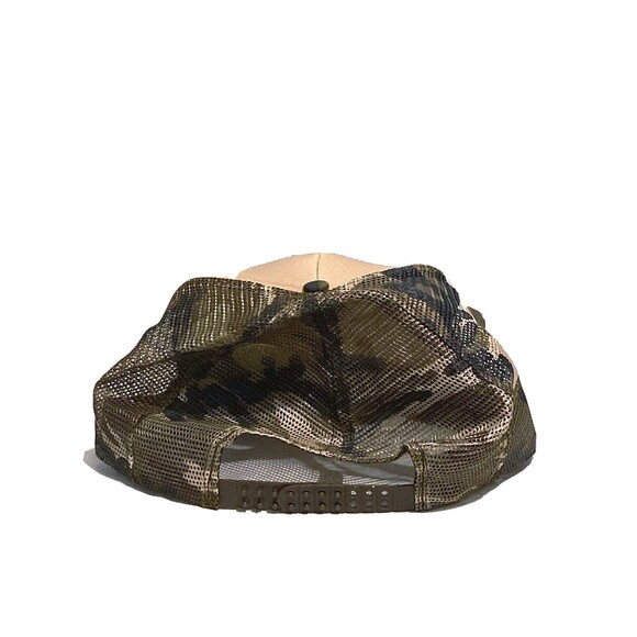 Vintage Operation Desert Storm Hat Cap Snapback Camo Camouflage Fighter Jet Foam - Picture 2 of 3